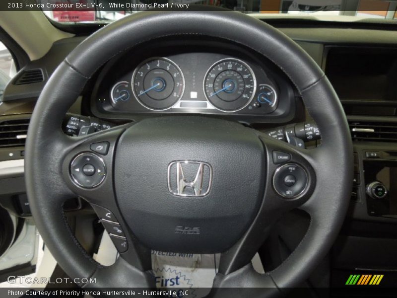  2013 Crosstour EX-L V-6 Steering Wheel