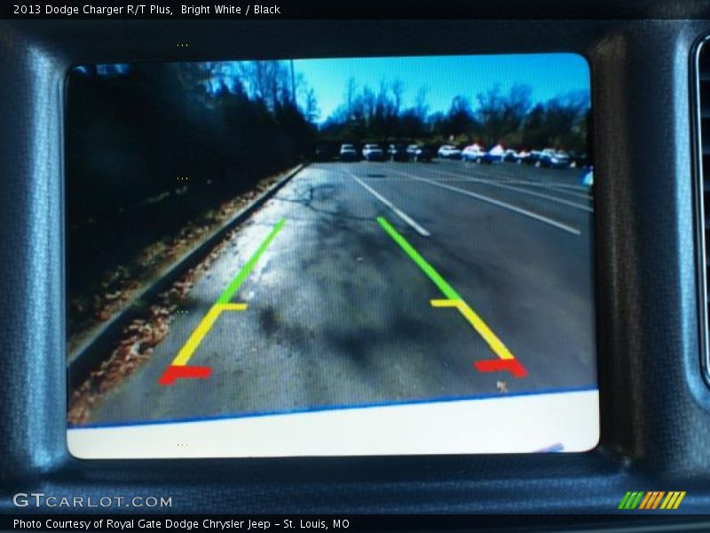 Bright White / Black 2013 Dodge Charger R/T Plus
