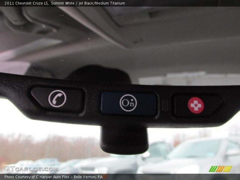 Summit White / Jet Black/Medium Titanium 2011 Chevrolet Cruze LS