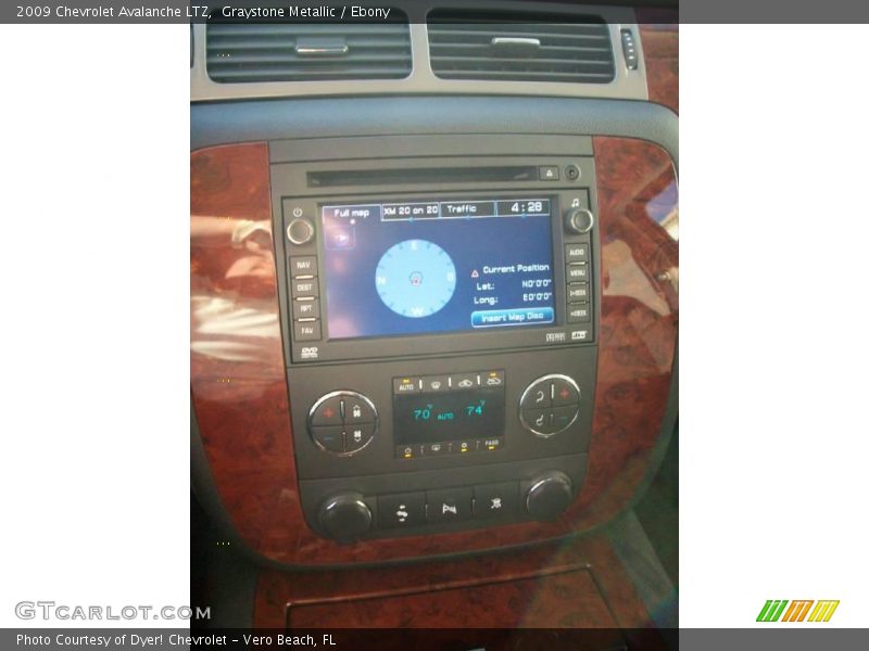 Graystone Metallic / Ebony 2009 Chevrolet Avalanche LTZ