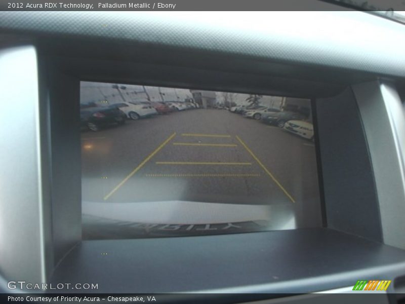 Palladium Metallic / Ebony 2012 Acura RDX Technology
