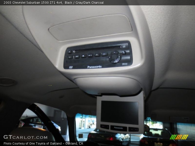 Black / Gray/Dark Charcoal 2003 Chevrolet Suburban 1500 Z71 4x4