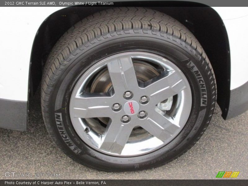 Olympic White / Light Titanium 2012 GMC Terrain SLE AWD