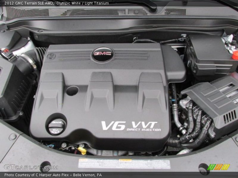 Olympic White / Light Titanium 2012 GMC Terrain SLE AWD