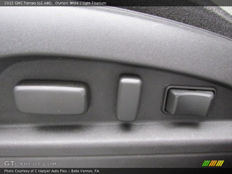 Olympic White / Light Titanium 2012 GMC Terrain SLE AWD
