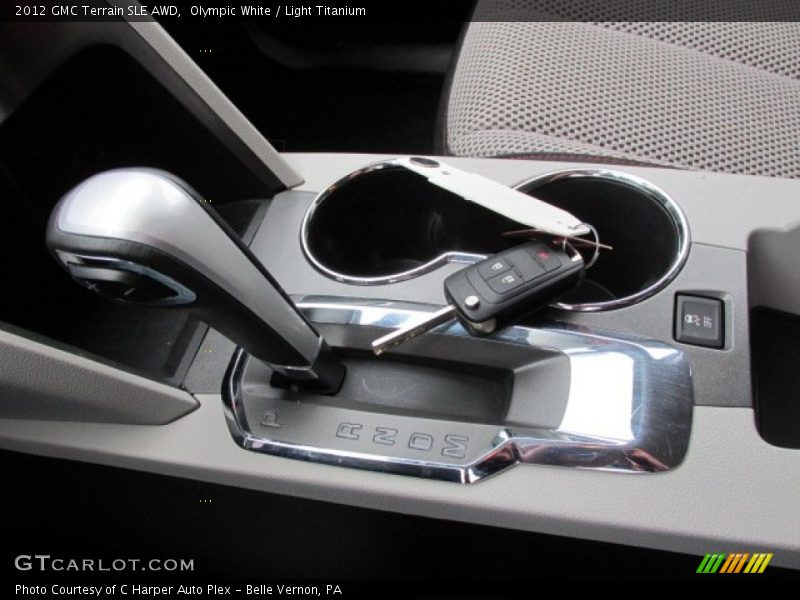 Olympic White / Light Titanium 2012 GMC Terrain SLE AWD