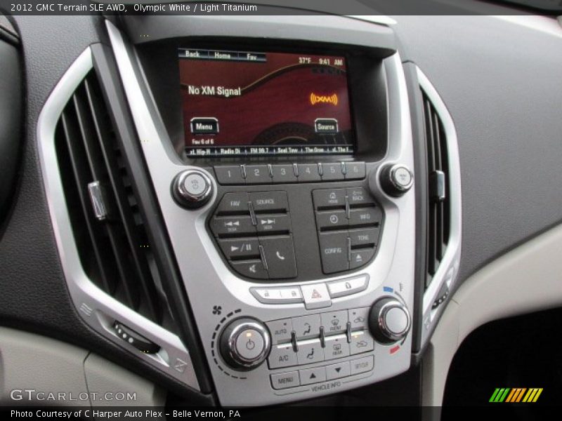 Olympic White / Light Titanium 2012 GMC Terrain SLE AWD