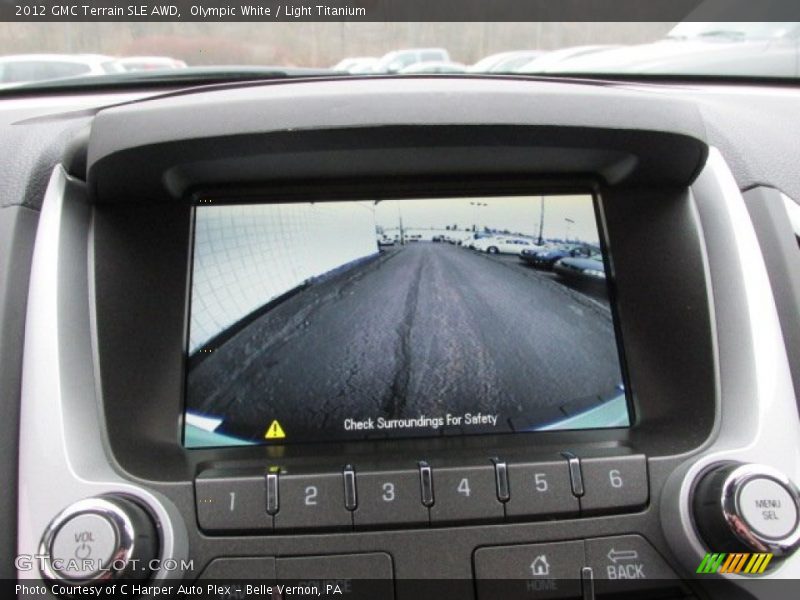 Olympic White / Light Titanium 2012 GMC Terrain SLE AWD