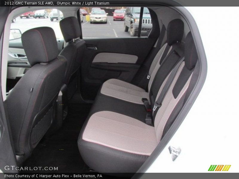 Olympic White / Light Titanium 2012 GMC Terrain SLE AWD