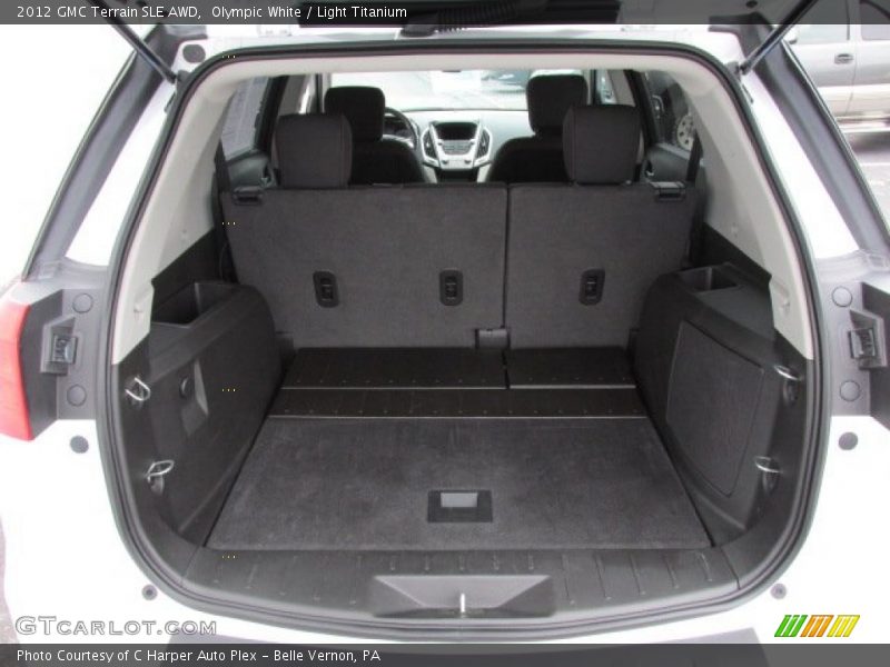 Olympic White / Light Titanium 2012 GMC Terrain SLE AWD