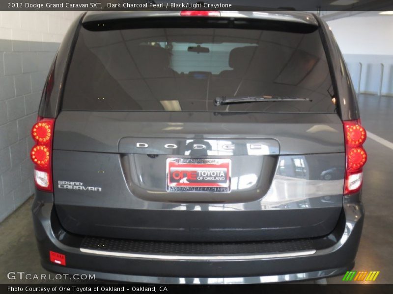 Dark Charcoal Pearl / Black/Light Graystone 2012 Dodge Grand Caravan SXT