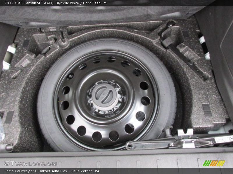 Olympic White / Light Titanium 2012 GMC Terrain SLE AWD