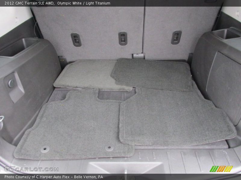 Olympic White / Light Titanium 2012 GMC Terrain SLE AWD