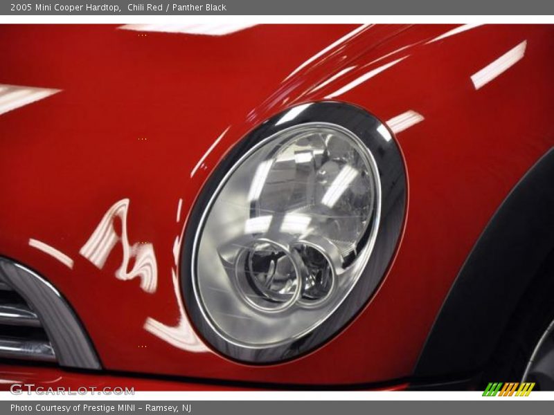 Chili Red / Panther Black 2005 Mini Cooper Hardtop