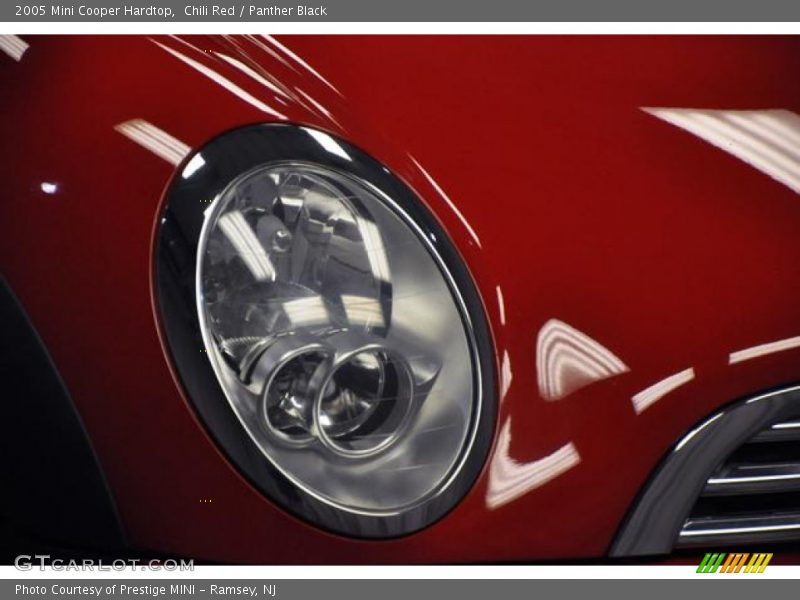 Chili Red / Panther Black 2005 Mini Cooper Hardtop