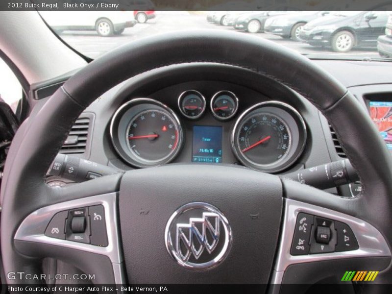 Black Onyx / Ebony 2012 Buick Regal
