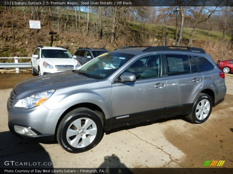  2011 Outback 2.5i Premium Wagon Steel Silver Metallic