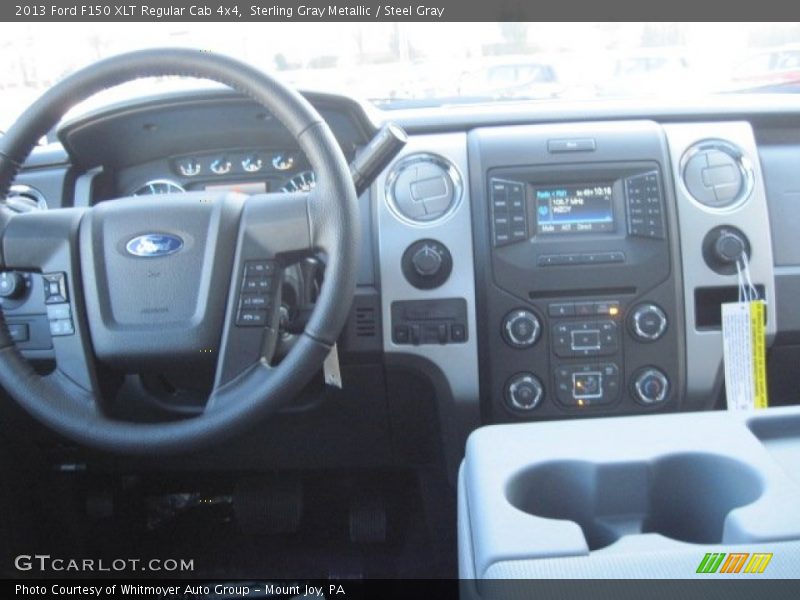 Dashboard of 2013 F150 XLT Regular Cab 4x4