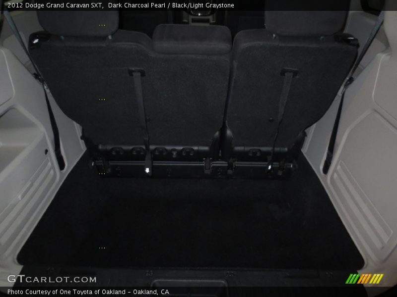 Dark Charcoal Pearl / Black/Light Graystone 2012 Dodge Grand Caravan SXT