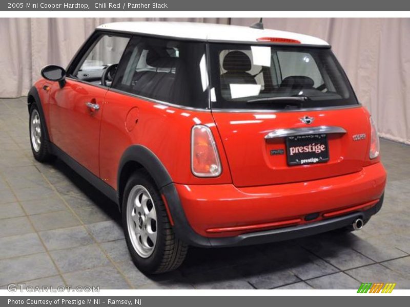 Chili Red / Panther Black 2005 Mini Cooper Hardtop