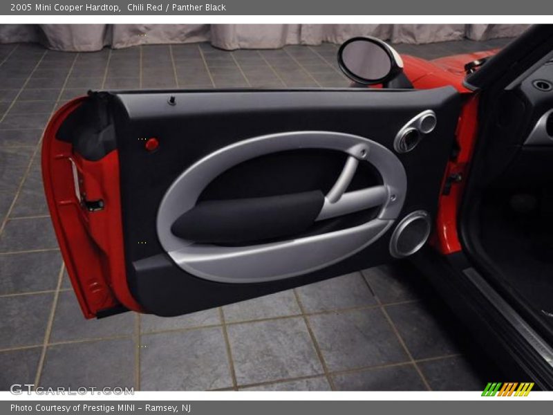 Chili Red / Panther Black 2005 Mini Cooper Hardtop