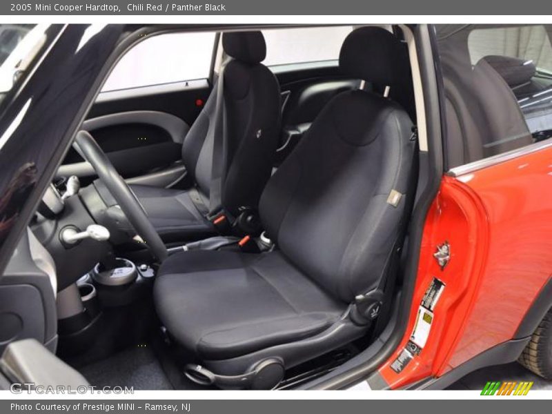 Chili Red / Panther Black 2005 Mini Cooper Hardtop