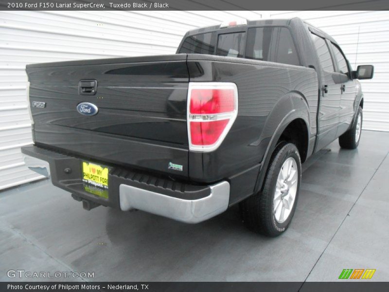 Tuxedo Black / Black 2010 Ford F150 Lariat SuperCrew