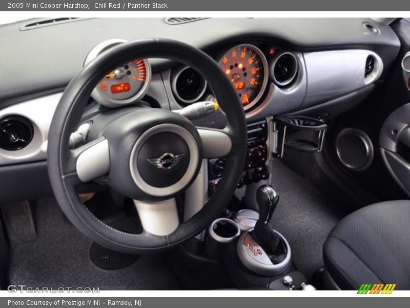 Chili Red / Panther Black 2005 Mini Cooper Hardtop