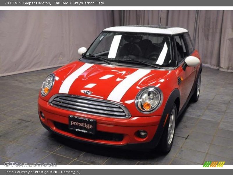 Chili Red / Grey/Carbon Black 2010 Mini Cooper Hardtop