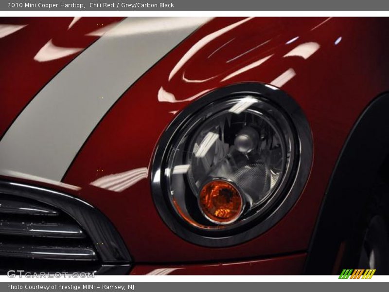 Chili Red / Grey/Carbon Black 2010 Mini Cooper Hardtop