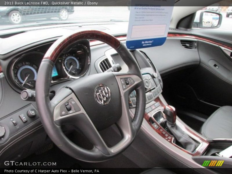 Quicksilver Metallic / Ebony 2013 Buick LaCrosse FWD
