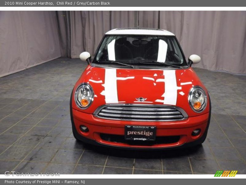 Chili Red / Grey/Carbon Black 2010 Mini Cooper Hardtop