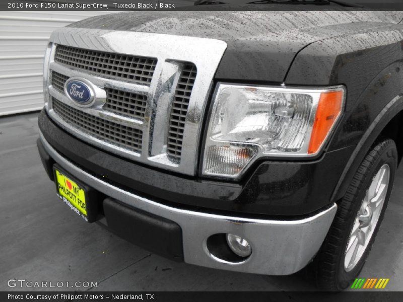 Tuxedo Black / Black 2010 Ford F150 Lariat SuperCrew