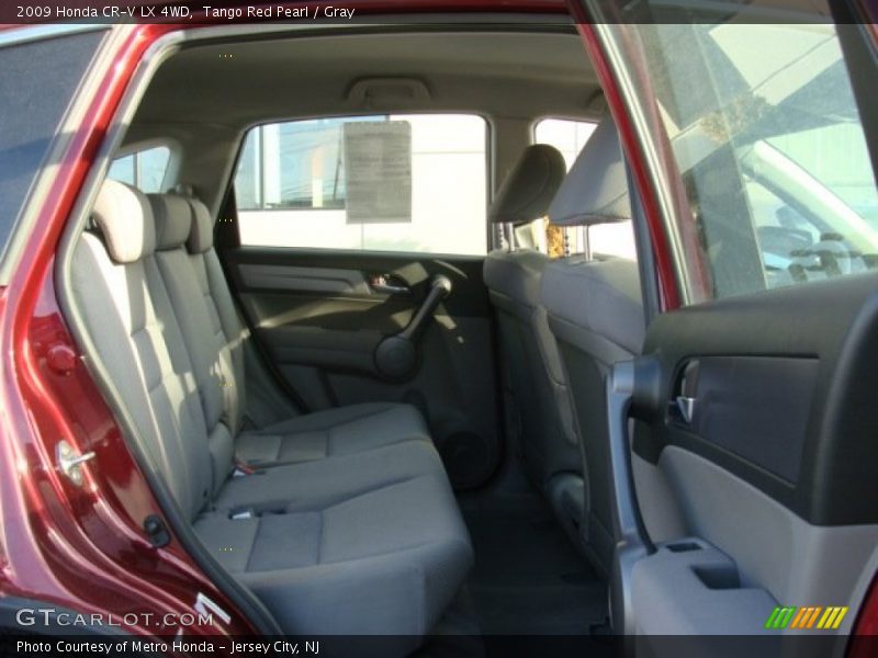 Tango Red Pearl / Gray 2009 Honda CR-V LX 4WD