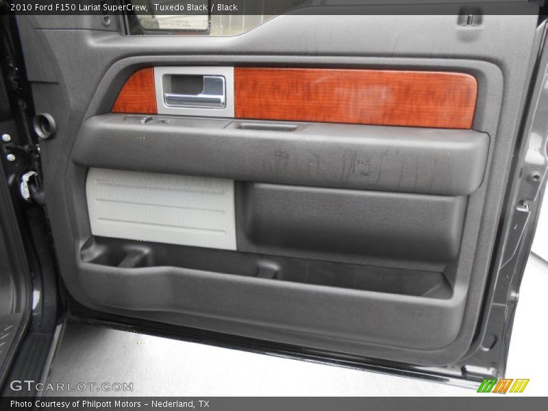 Tuxedo Black / Black 2010 Ford F150 Lariat SuperCrew