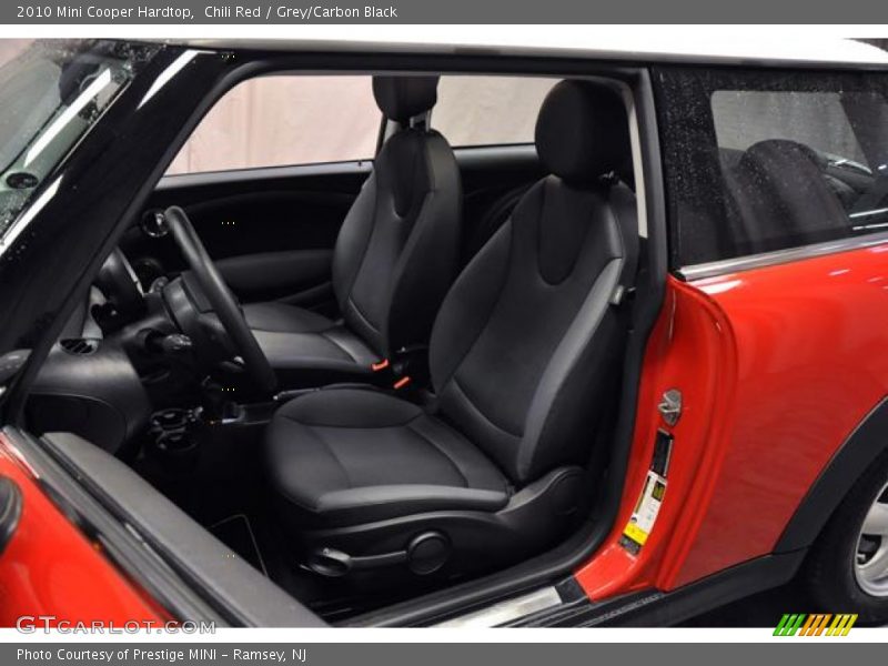 Chili Red / Grey/Carbon Black 2010 Mini Cooper Hardtop