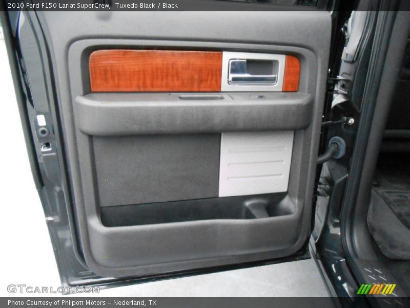 Tuxedo Black / Black 2010 Ford F150 Lariat SuperCrew