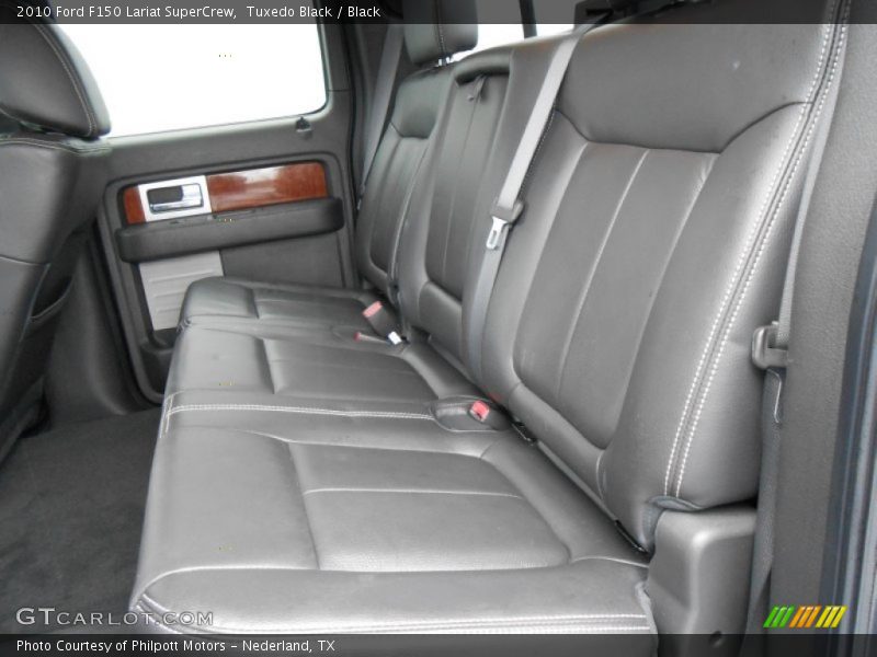Tuxedo Black / Black 2010 Ford F150 Lariat SuperCrew