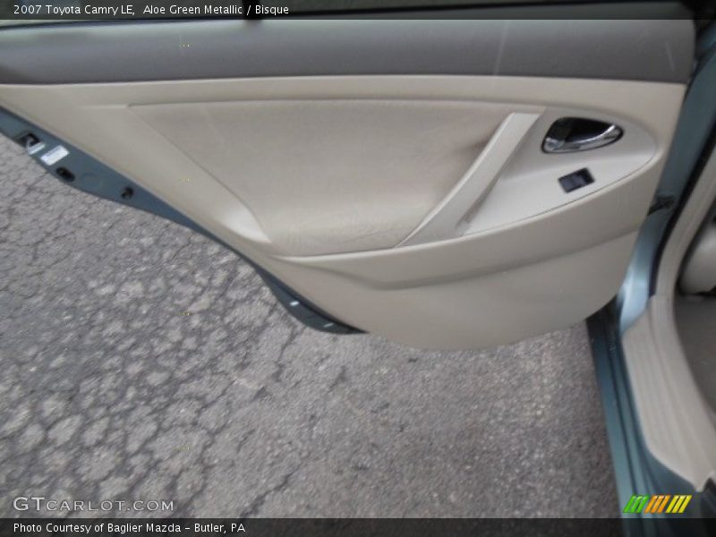 Aloe Green Metallic / Bisque 2007 Toyota Camry LE