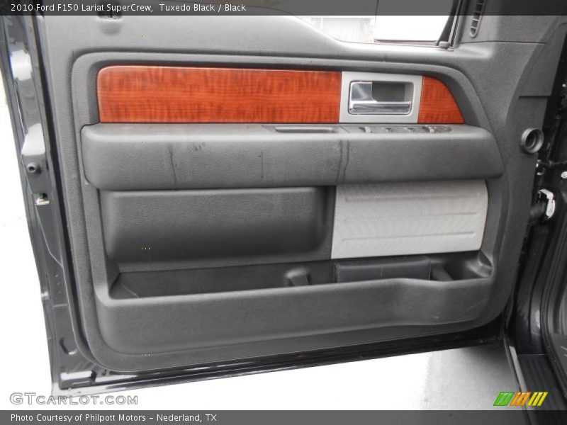 Tuxedo Black / Black 2010 Ford F150 Lariat SuperCrew