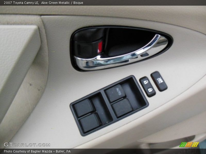 Aloe Green Metallic / Bisque 2007 Toyota Camry LE