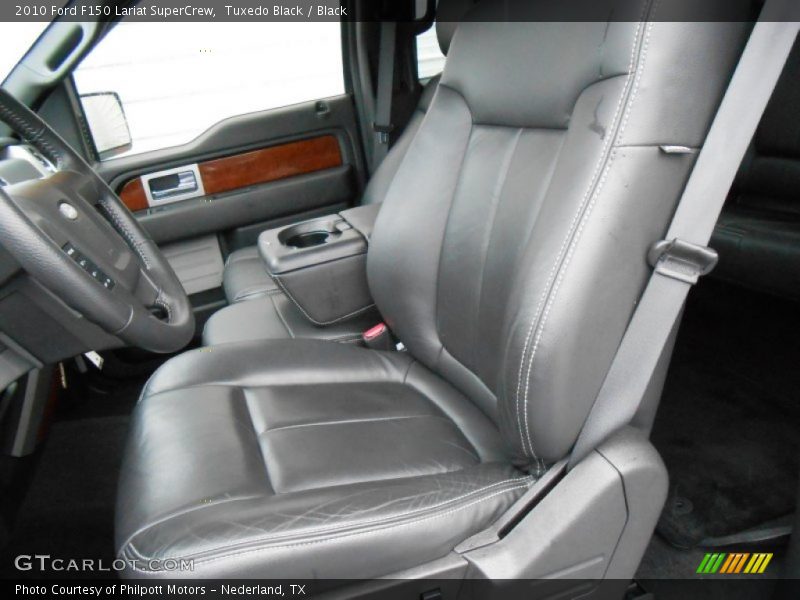 Tuxedo Black / Black 2010 Ford F150 Lariat SuperCrew