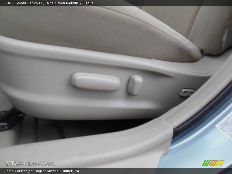 Aloe Green Metallic / Bisque 2007 Toyota Camry LE