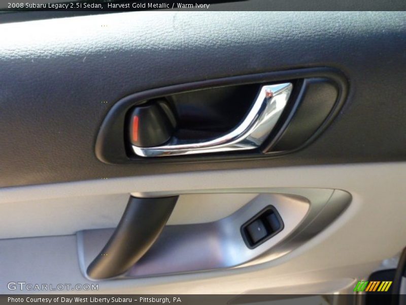 Harvest Gold Metallic / Warm Ivory 2008 Subaru Legacy 2.5i Sedan