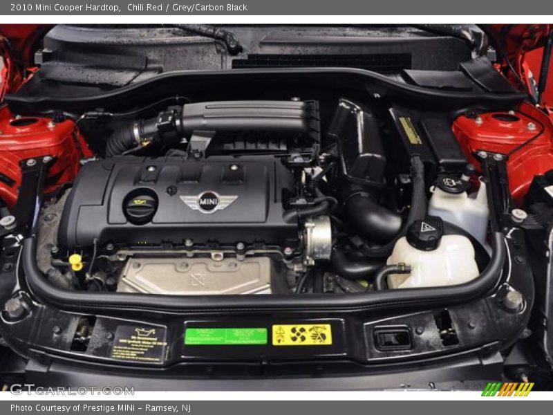 Chili Red / Grey/Carbon Black 2010 Mini Cooper Hardtop