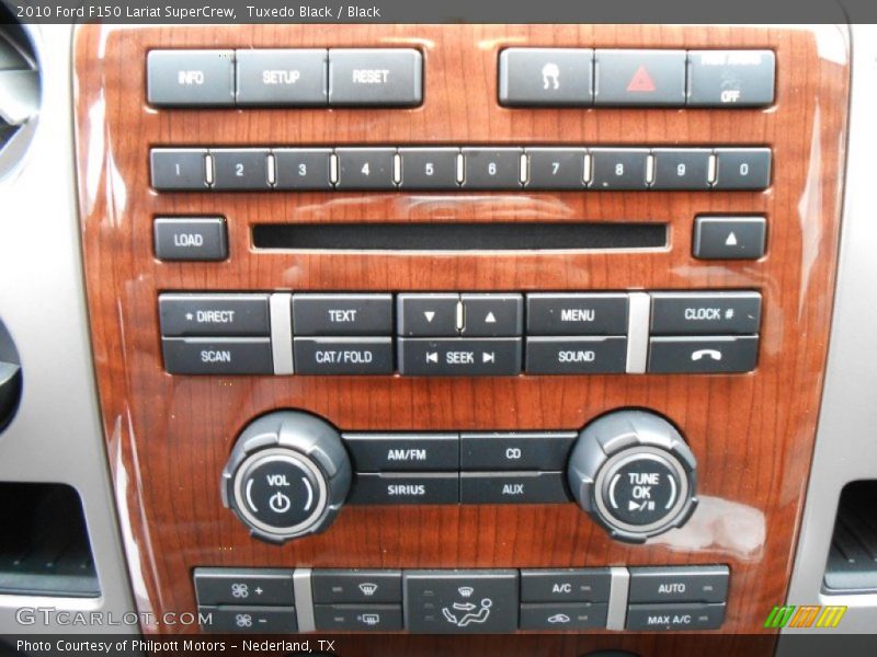 Controls of 2010 F150 Lariat SuperCrew