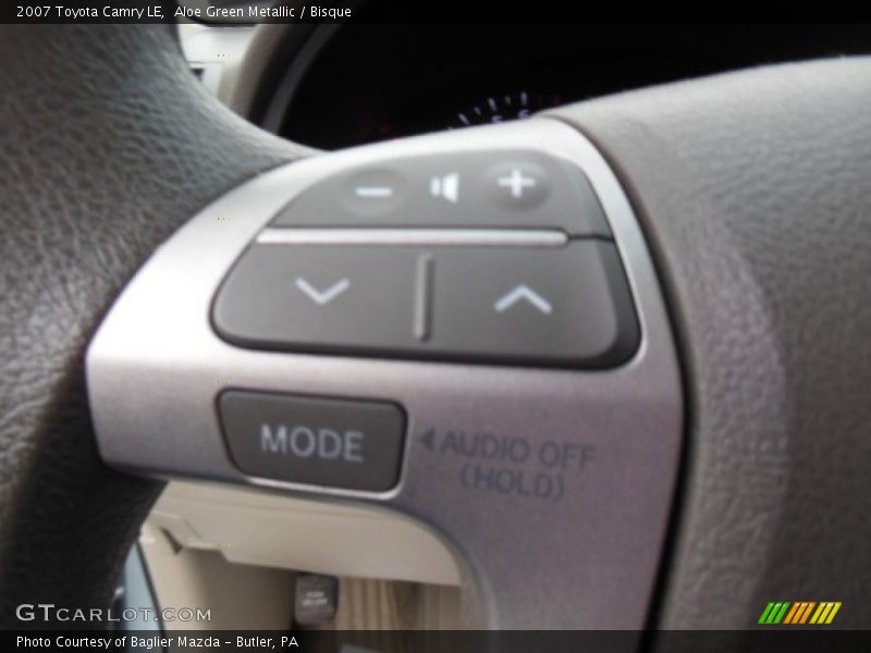 Aloe Green Metallic / Bisque 2007 Toyota Camry LE