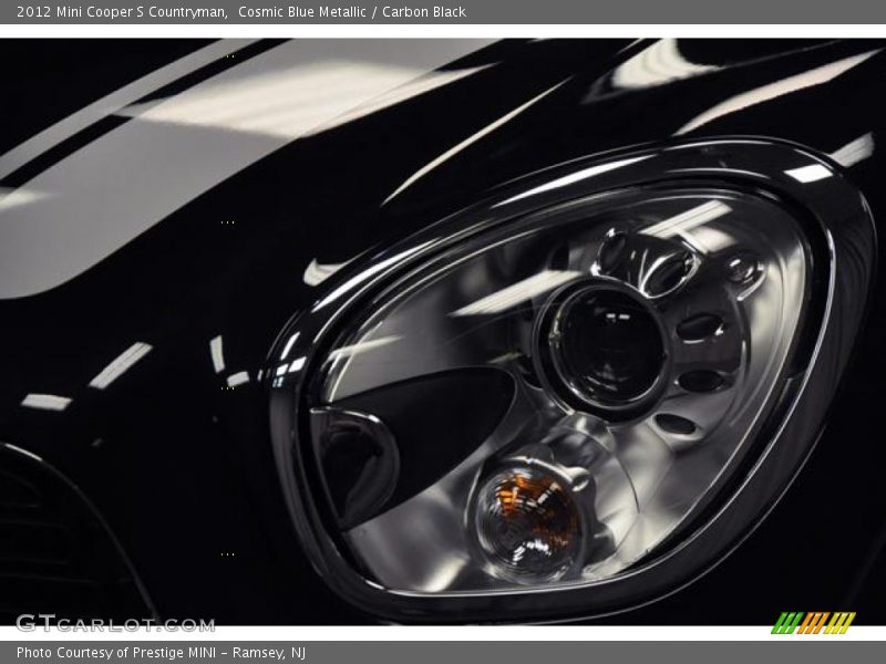 Cosmic Blue Metallic / Carbon Black 2012 Mini Cooper S Countryman