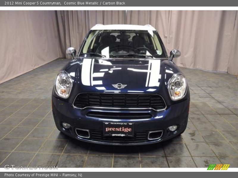 Cosmic Blue Metallic / Carbon Black 2012 Mini Cooper S Countryman