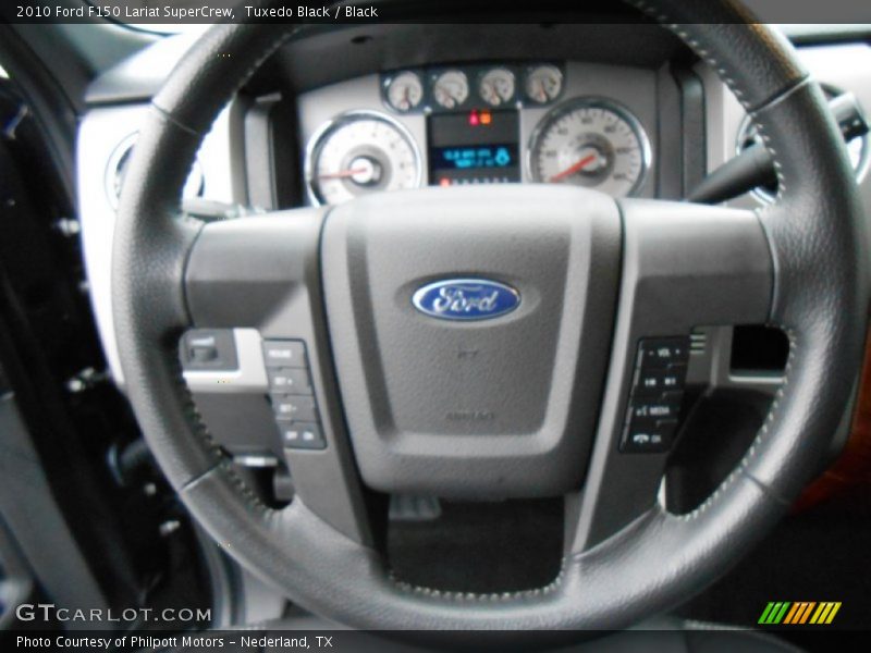 Tuxedo Black / Black 2010 Ford F150 Lariat SuperCrew